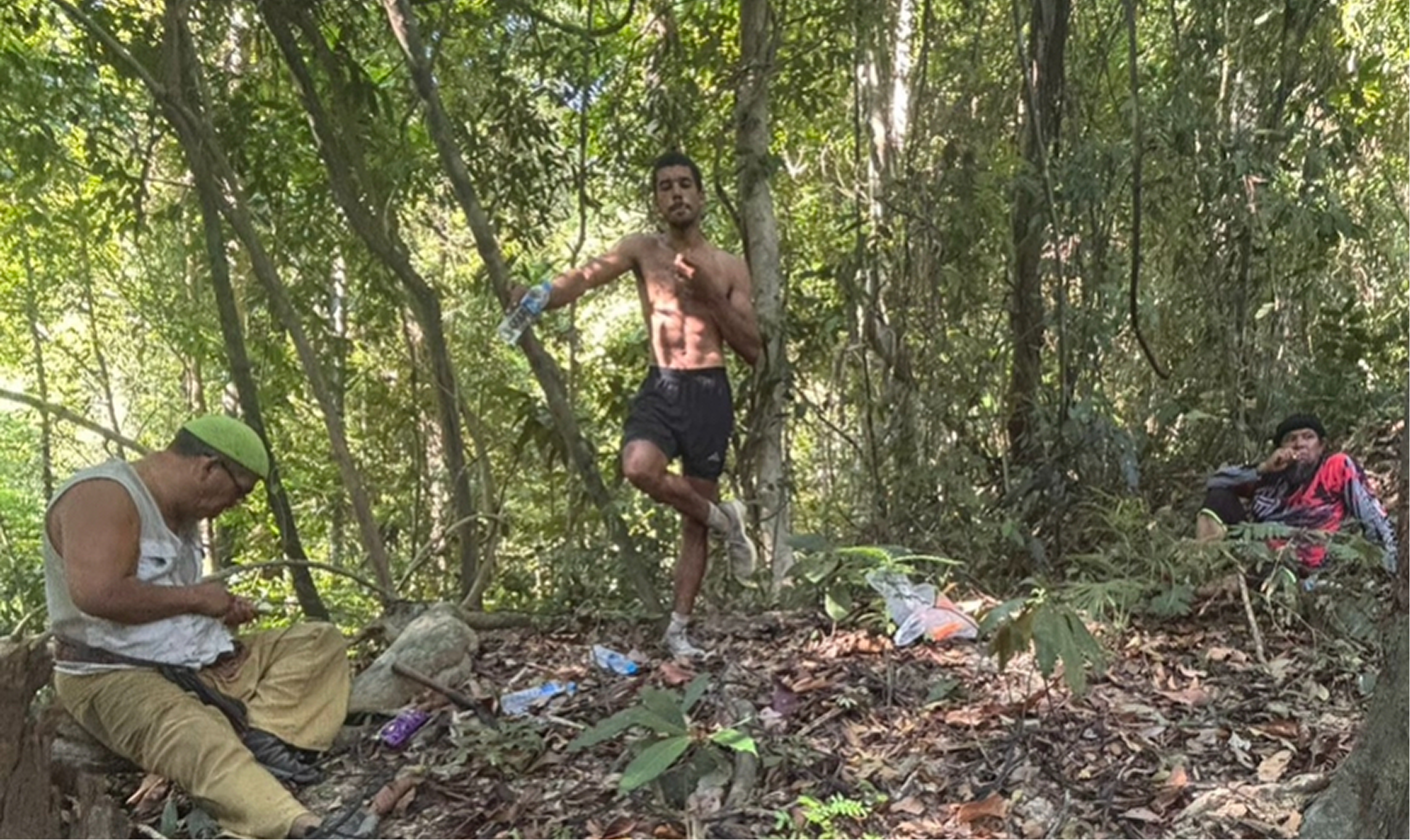 I spent months in Ko Lanta clearing jungle and helping build